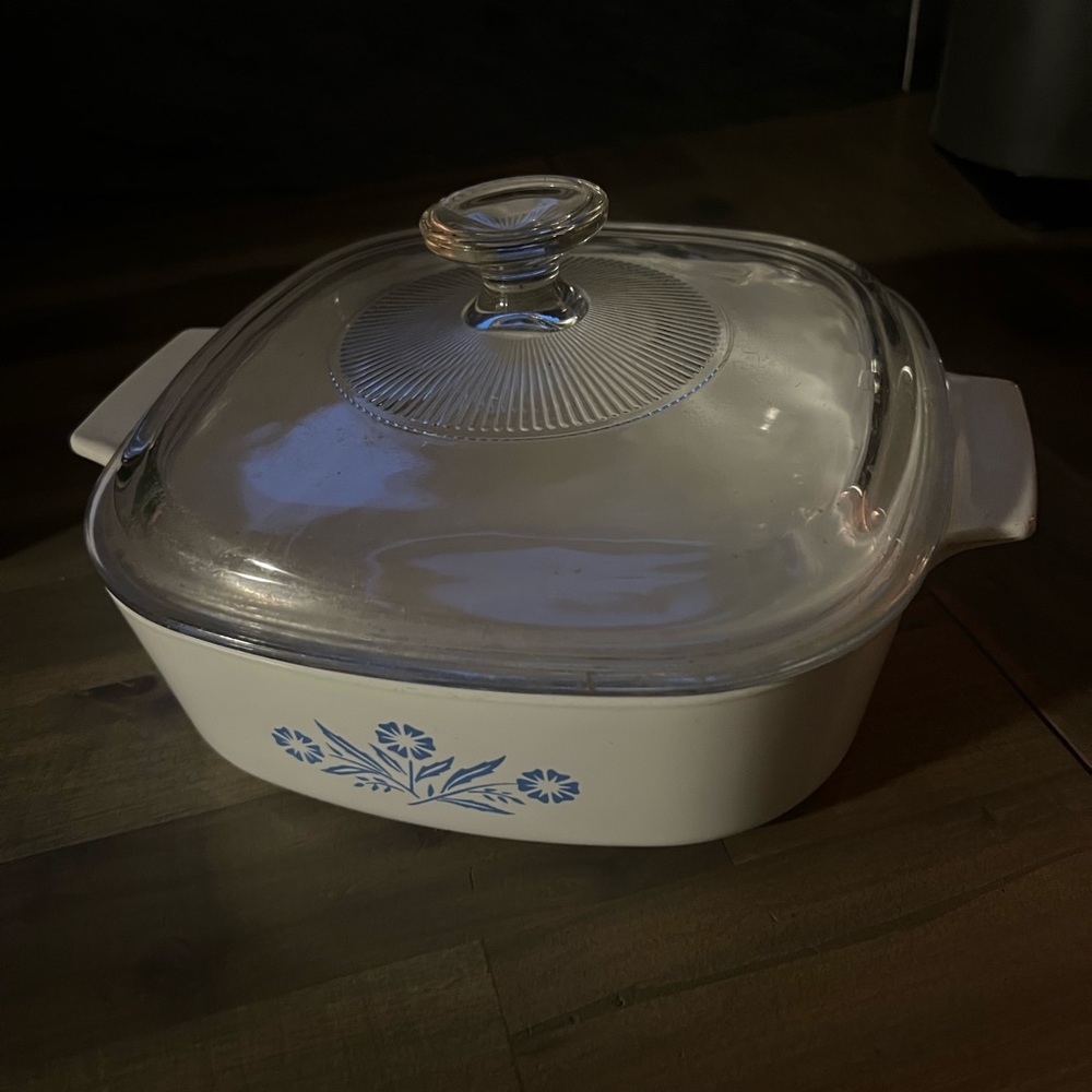 White Square Baking Dish with Lid